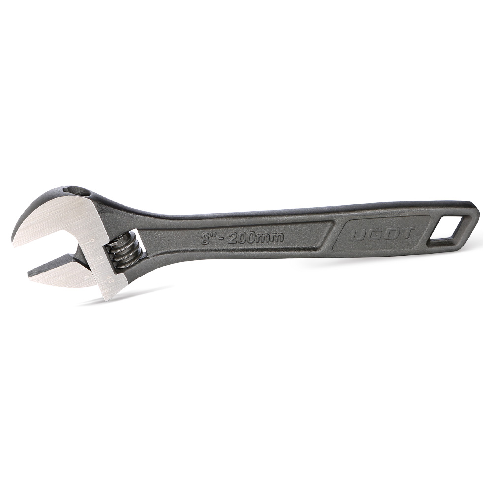 UGOT D Black nickel Plated Adjustable Wrench